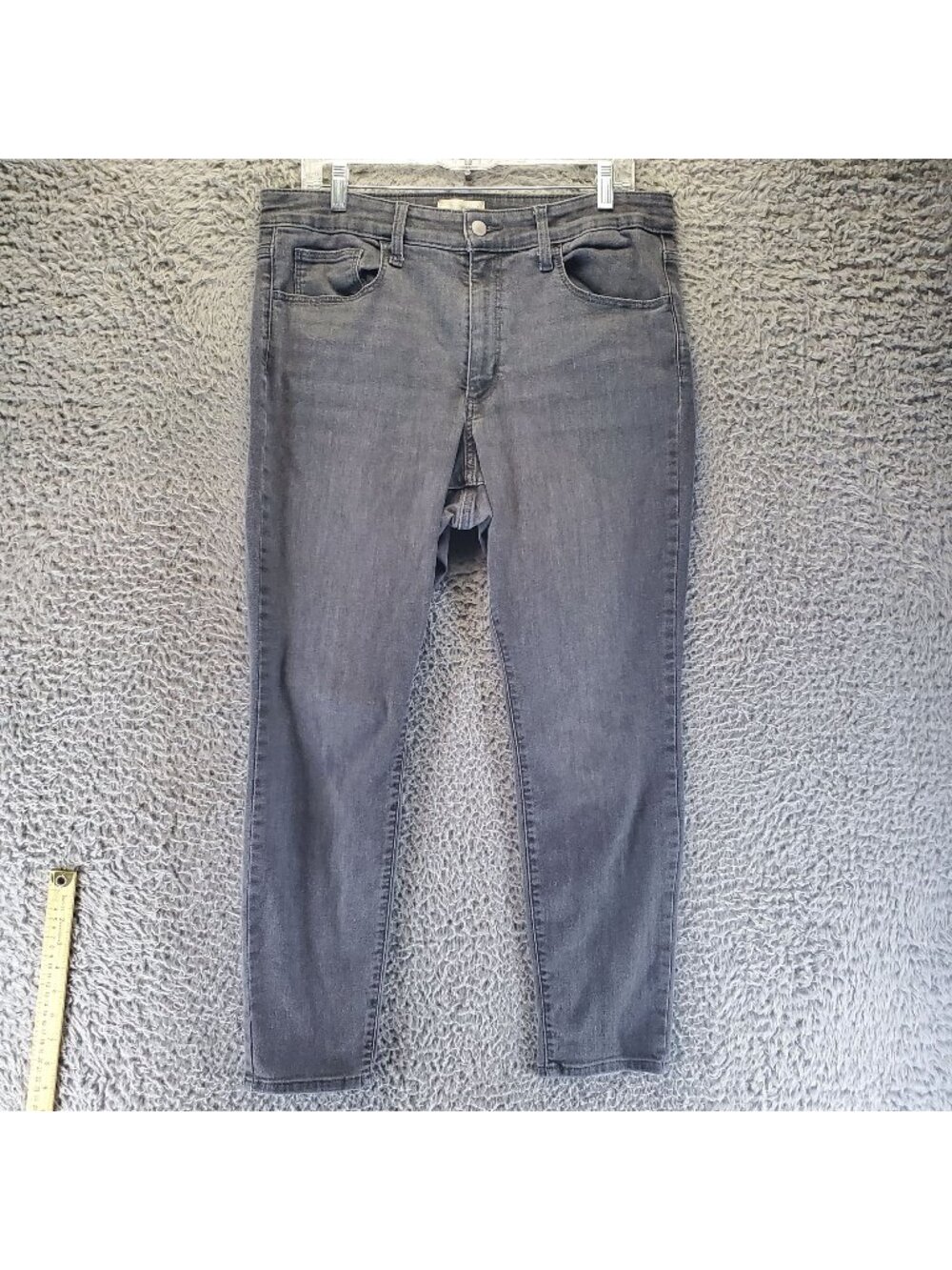 Universal Thread Jeans Womens 14/32R Gray High Rise Skinny Denim Stretch